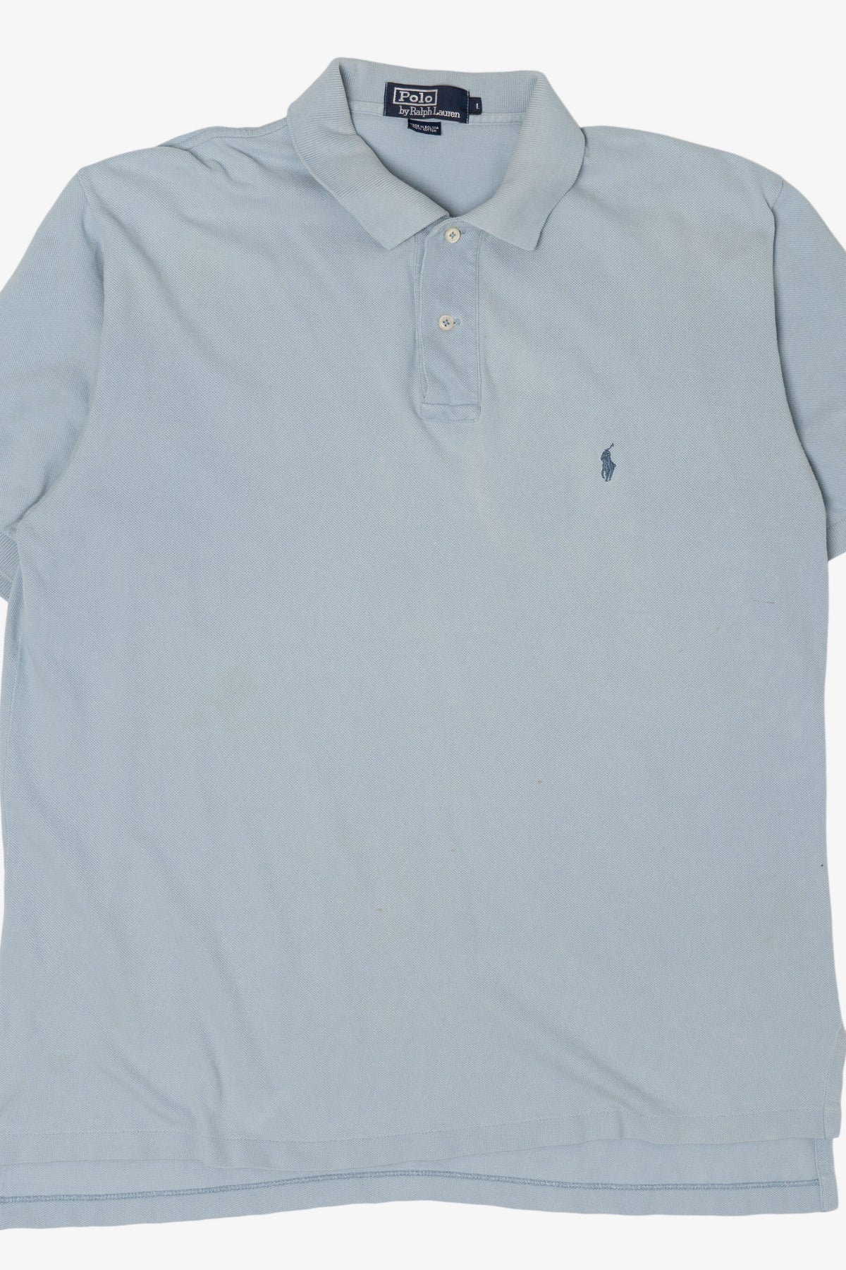 Vintage Baby Blue Polo By Ralph Shirt (2000s)
