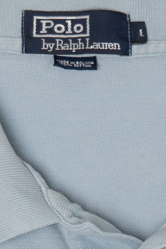 Vintage Baby Blue Polo By Ralph Shirt (2000s)