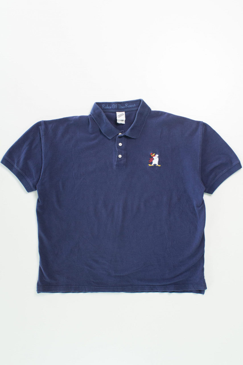 Vintage Foghorn Leghorn Looney Tunes Polo