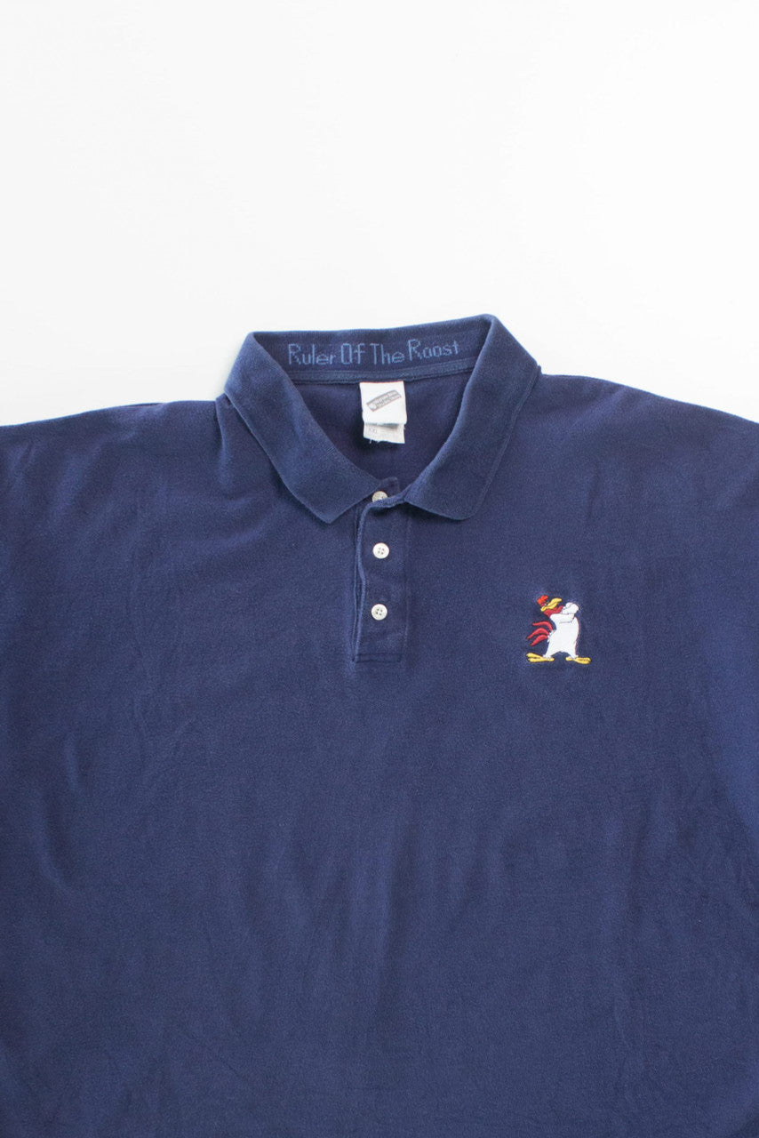 Vintage Foghorn Leghorn Looney Tunes Polo