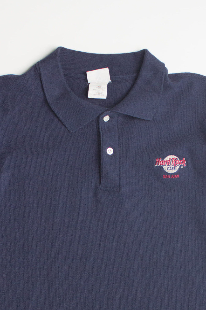 Vintage San Juan Hard Rock Cafe Polo Shirt