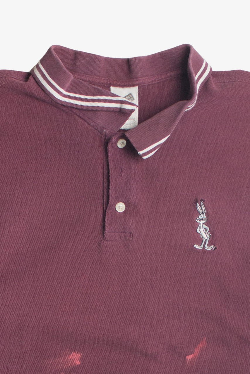 Vintage Bugs Bunny Patch Polo Shirt