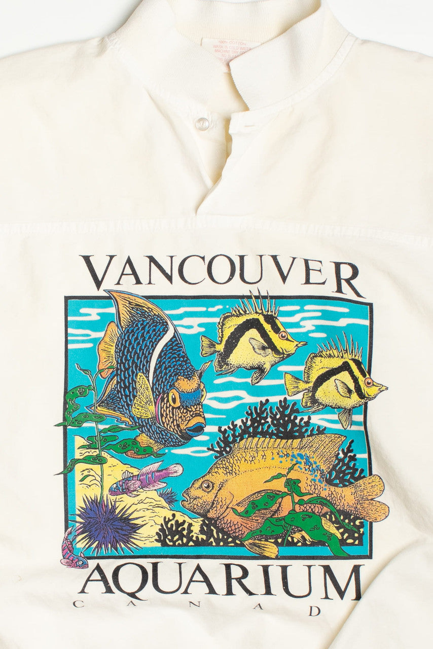 Vancouver Aquarium Long Sleeve Polo Shirt