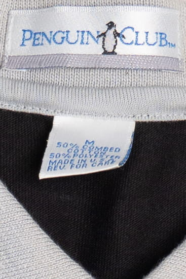 Vintage Penguin Club Polo Shirt
