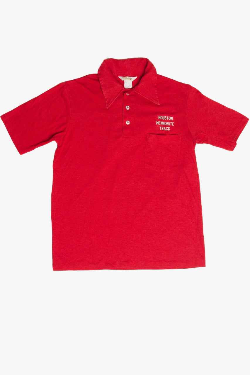 Vintage Houston Mennonite Track Polo Shirt