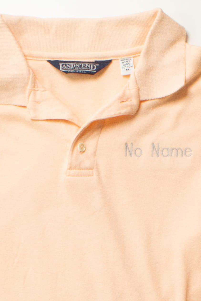 Vintage Lands' End "No Name" Polo Shirt (1990s)