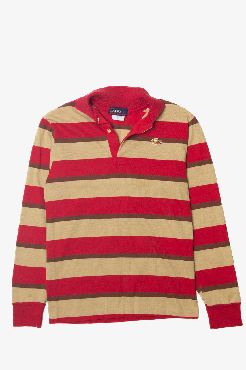 Vintage Lacoste Striped Polo Shirt (1980s)