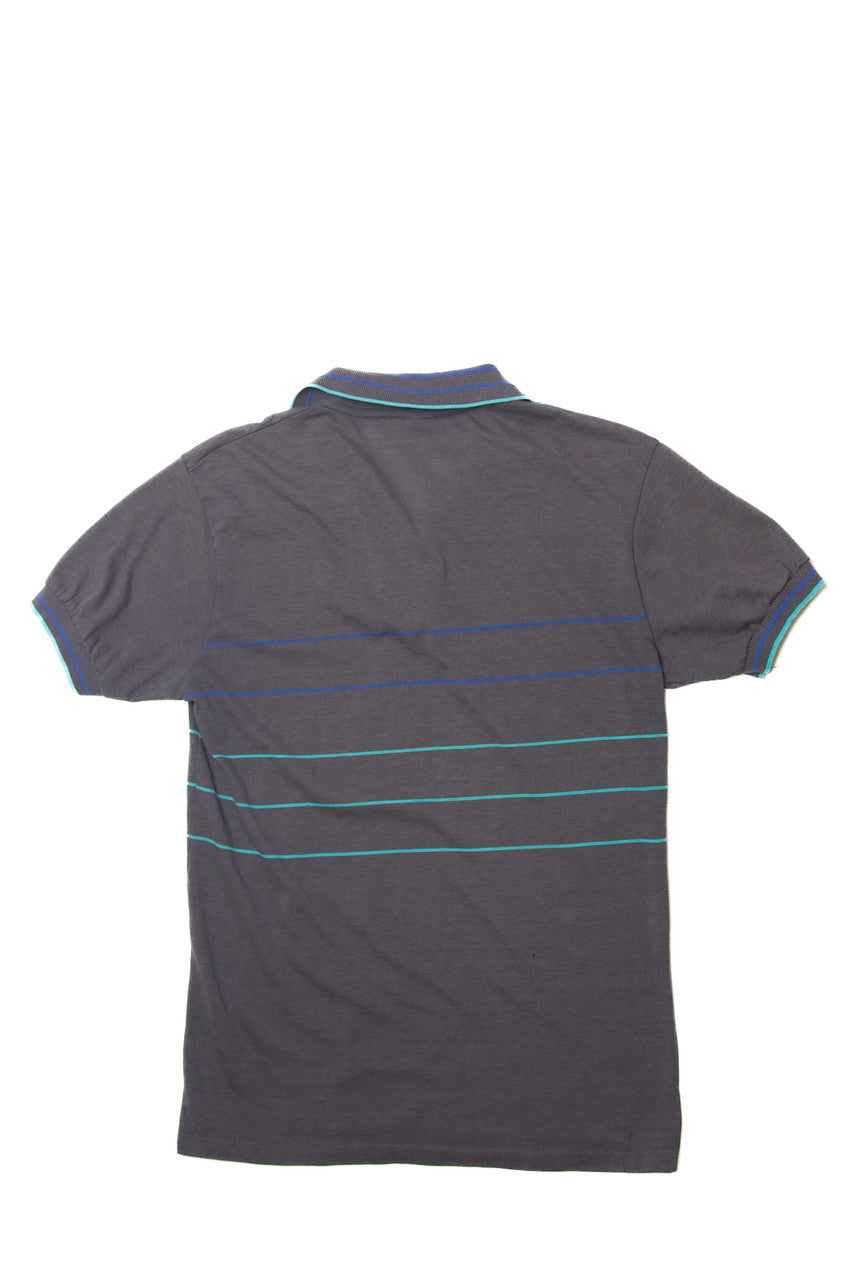Vintage Striped Ocean Pacific Polo Shirt
