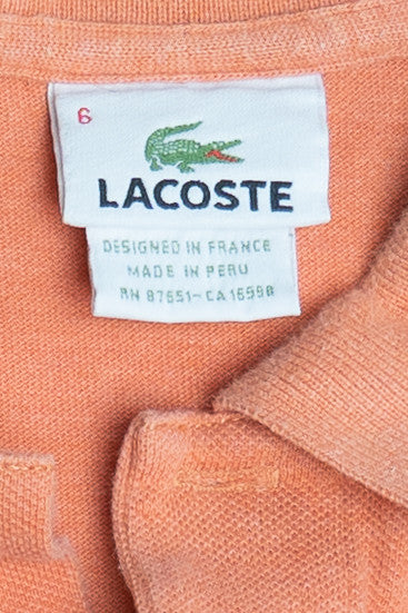Vintage Lacoste Salmon Polo Shirt (2000s)