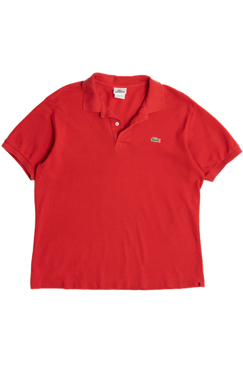 Vintage Lacoste Cherry Red Polo Shirt (2000s)