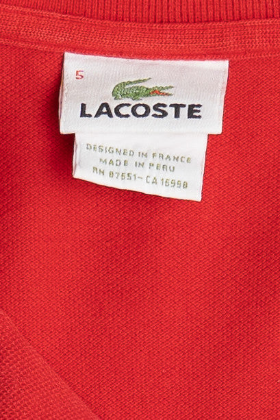 Vintage Lacoste Cherry Red Polo Shirt (2000s)
