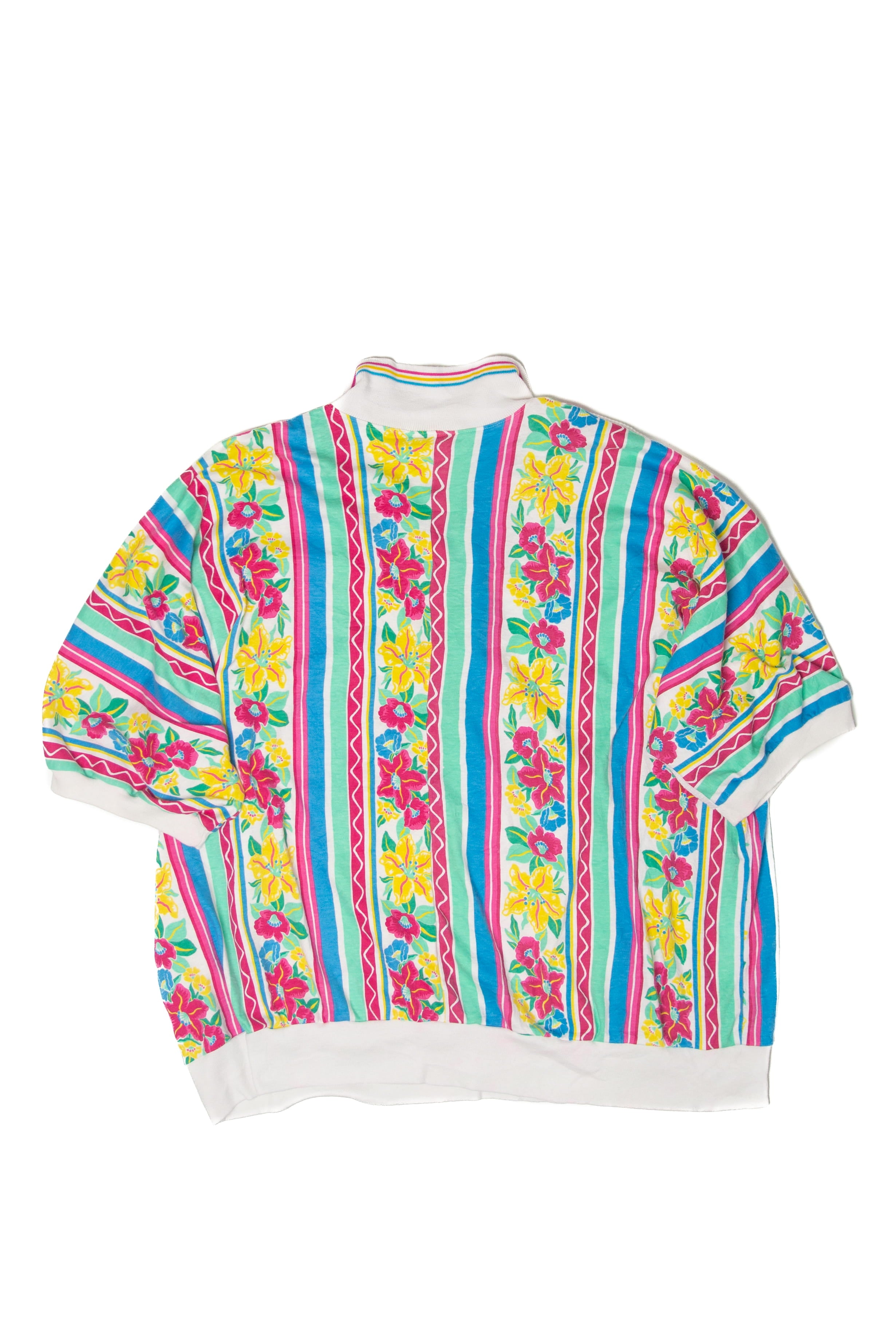 Vintage D.K Gold Floral Polo Shirt (1990s)