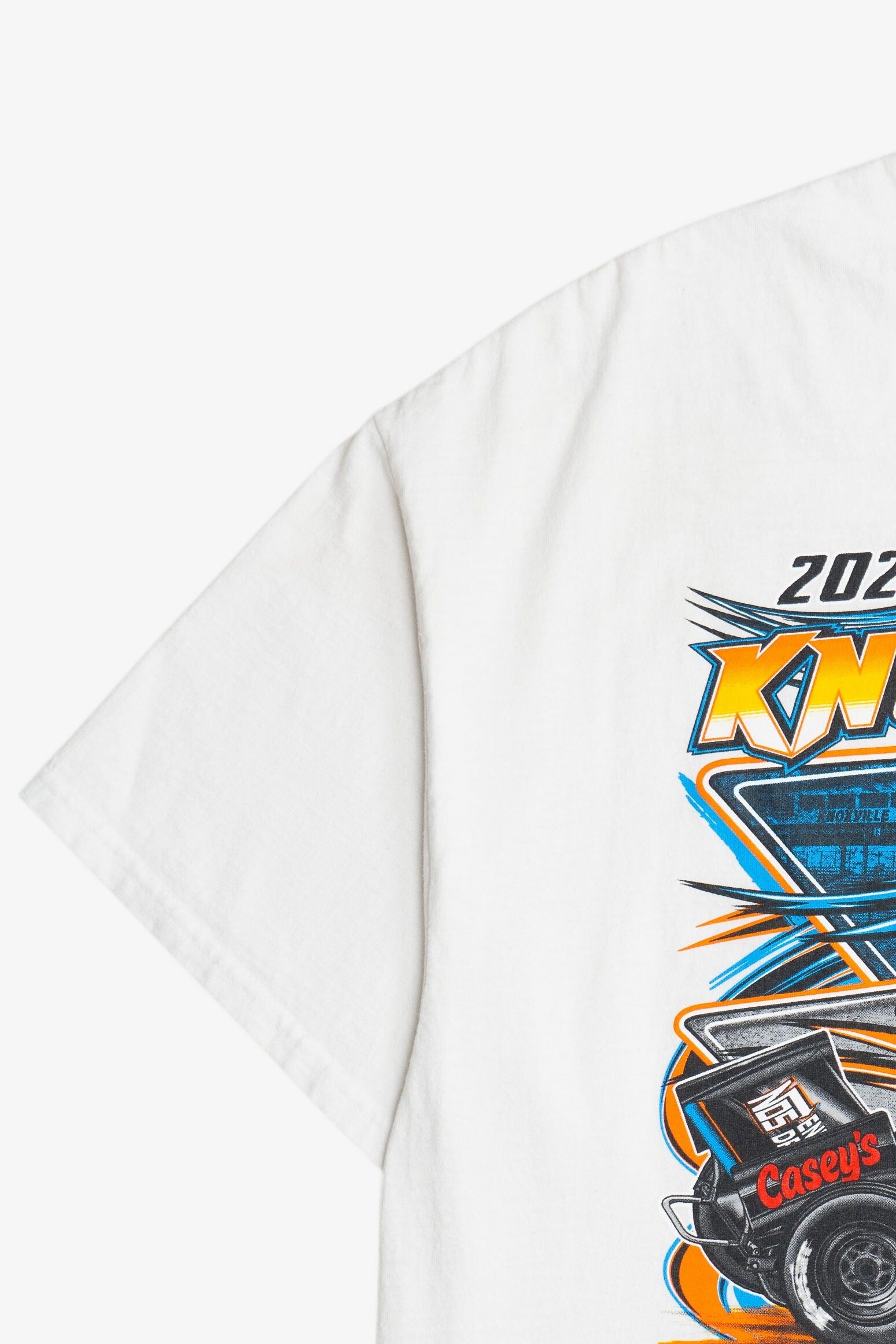 2021 Knoxville Motorsports A-Main Lineup Racing T-Shirt (2020s)