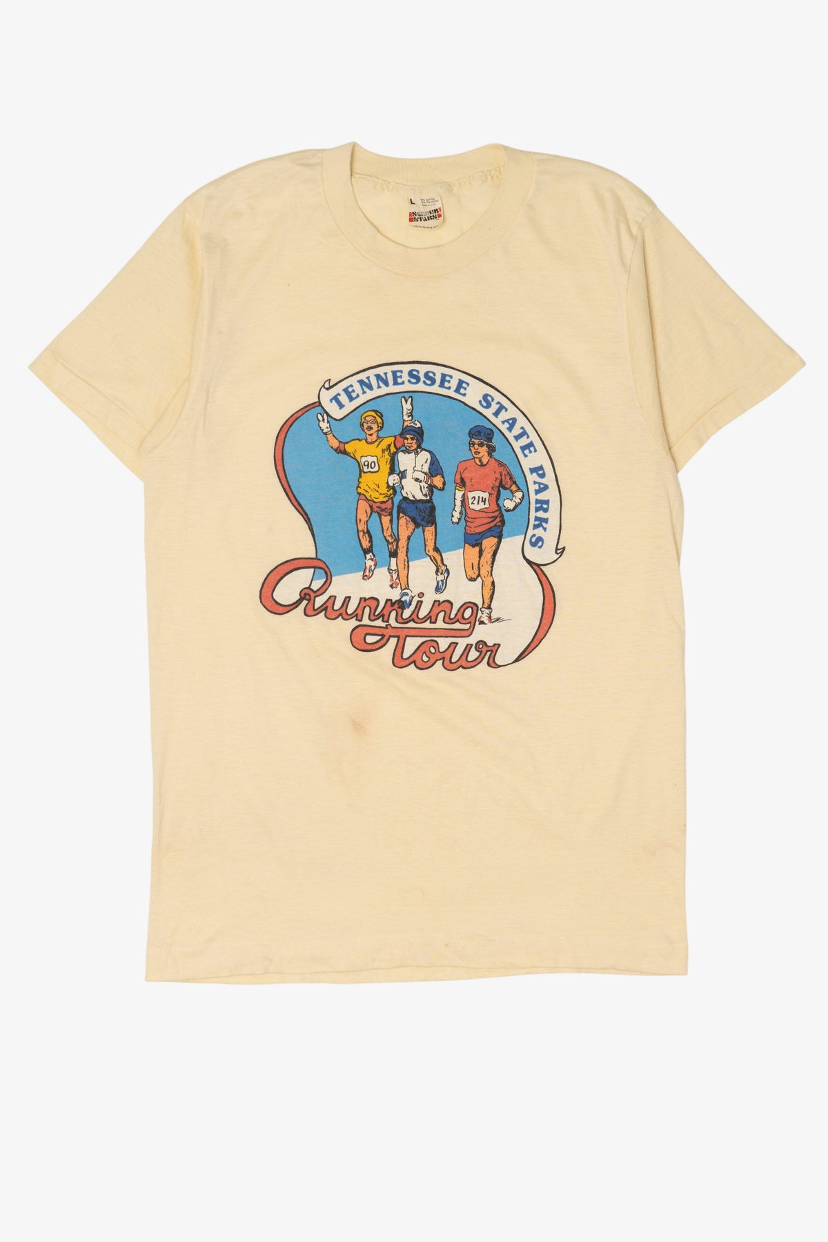 Vintage Tennessee State Parks Running Tour T-Shirt (1980s)