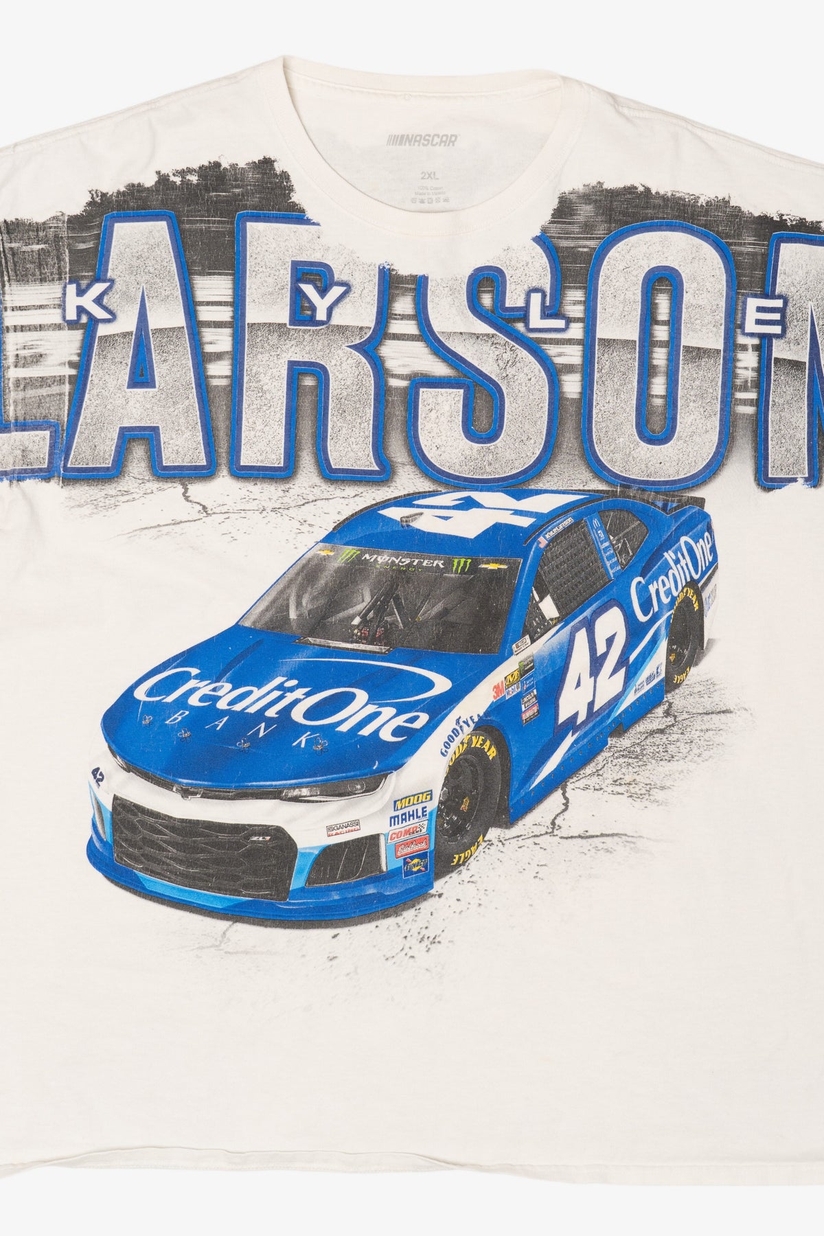 Nascar Kyle Larson Credit One #72 T-Shirt (2010s)