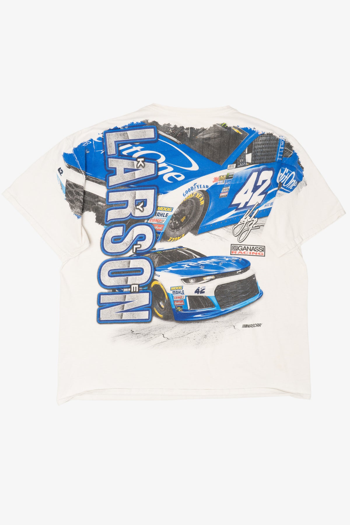 Nascar Kyle Larson Credit One #72 T-Shirt (2010s)