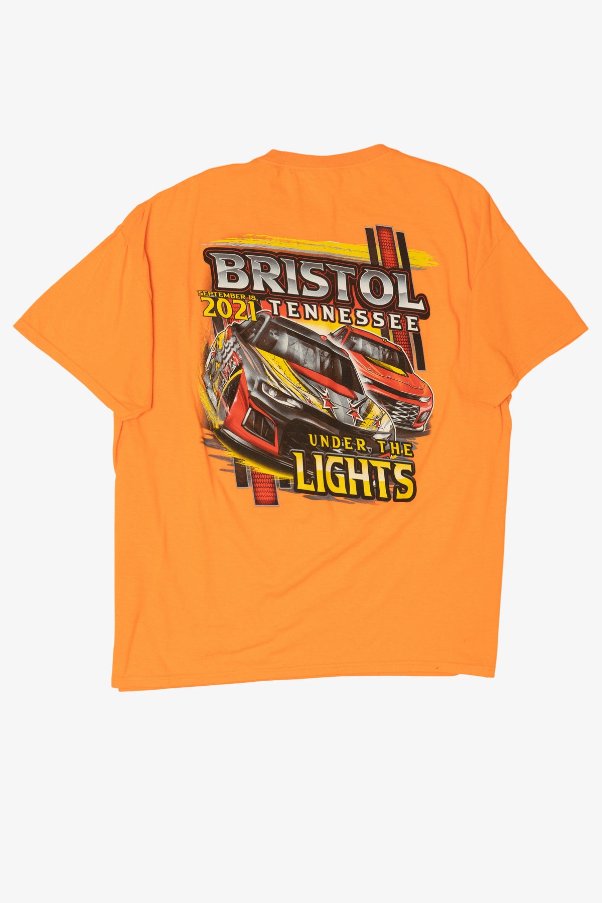 Orange "Bring On The Night" Bristol Tennessee T-Shirt (2020s)