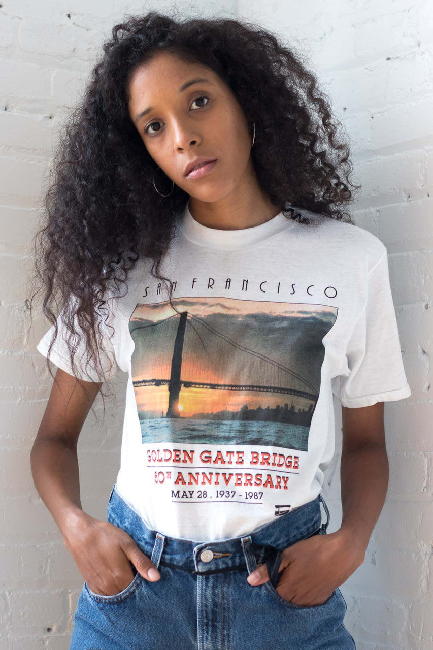 Golden Gate Bridge 50th Anniversary Tee
