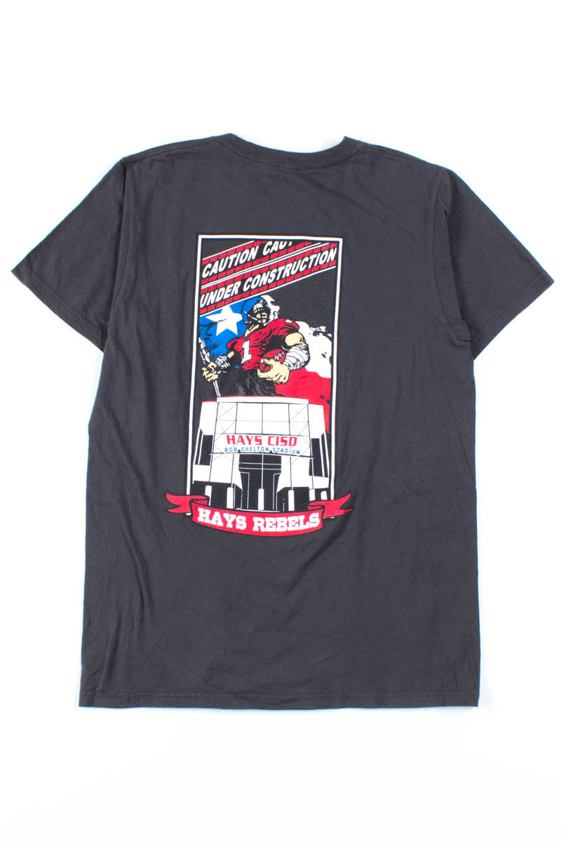 Hays Rebels Football Tee
