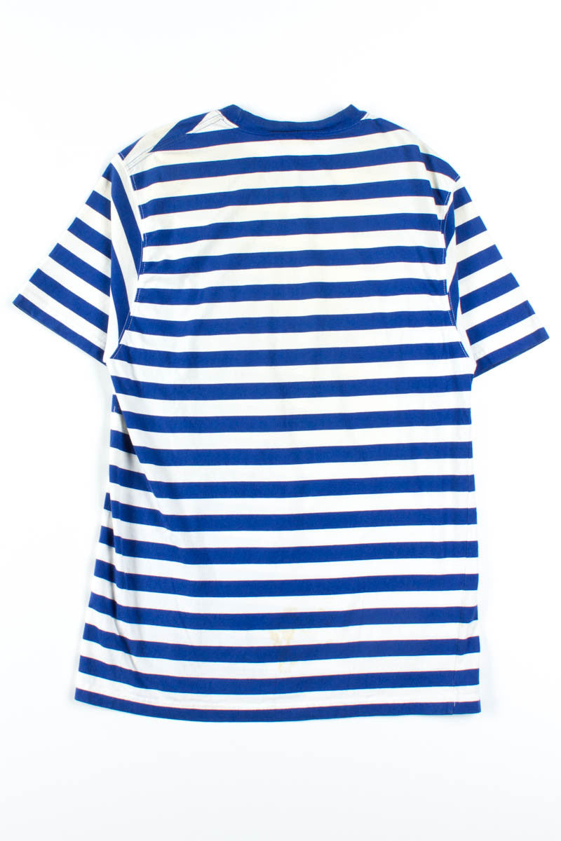 Blue Striped Pooh T-Shirt