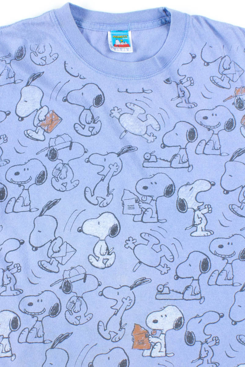 Blue Snoopys T-Shirt