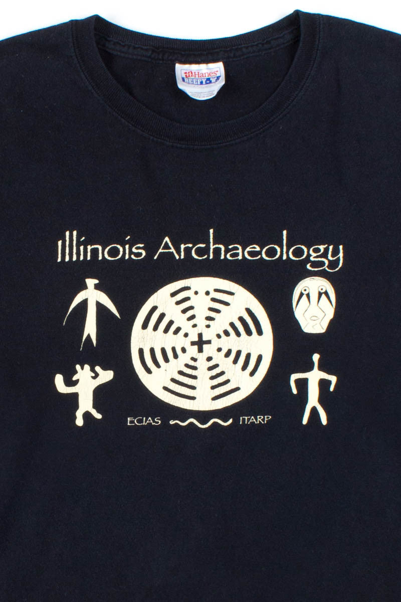 Illinois Archaeology Long Sleeve T-Shirt