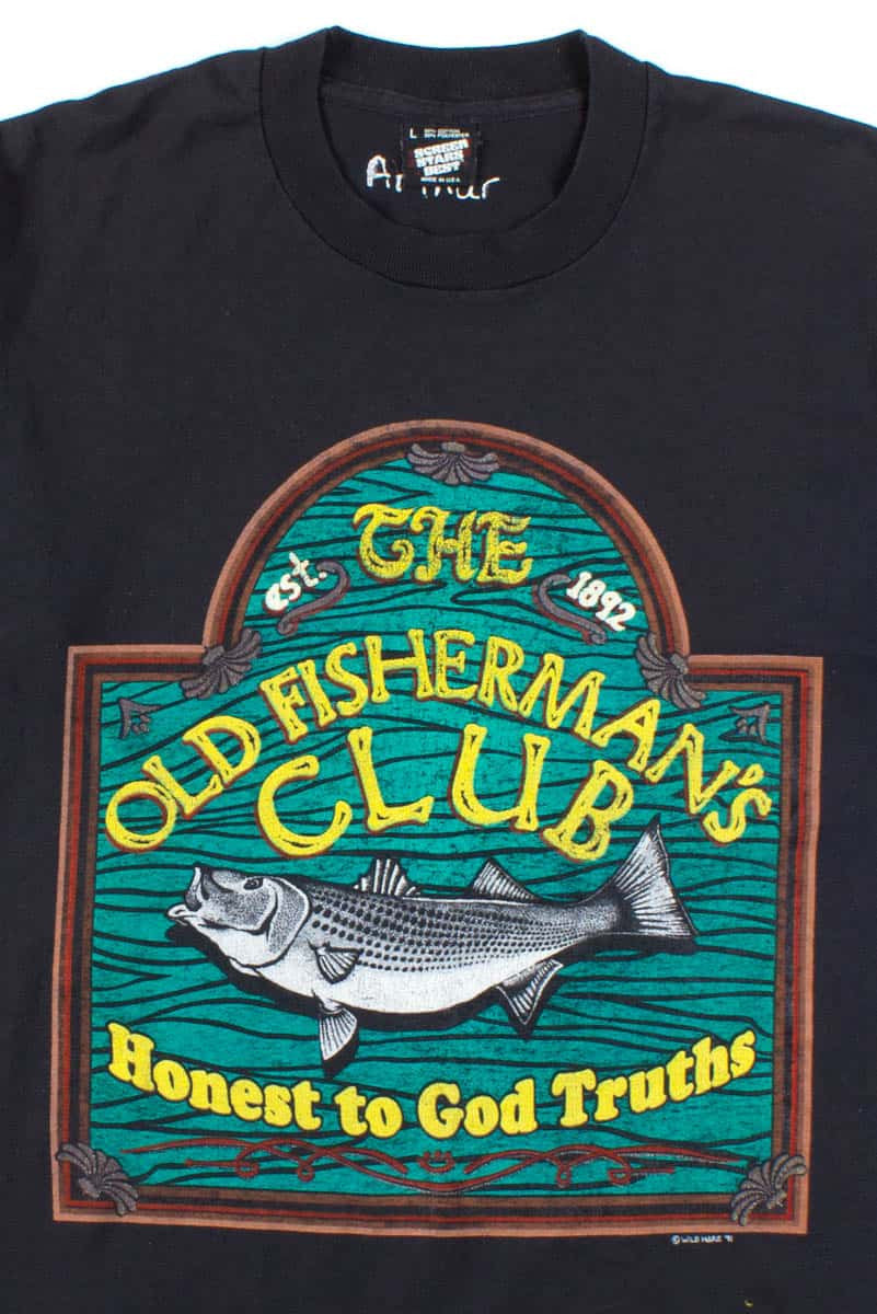 Old Fisherman's Club T-Shirt