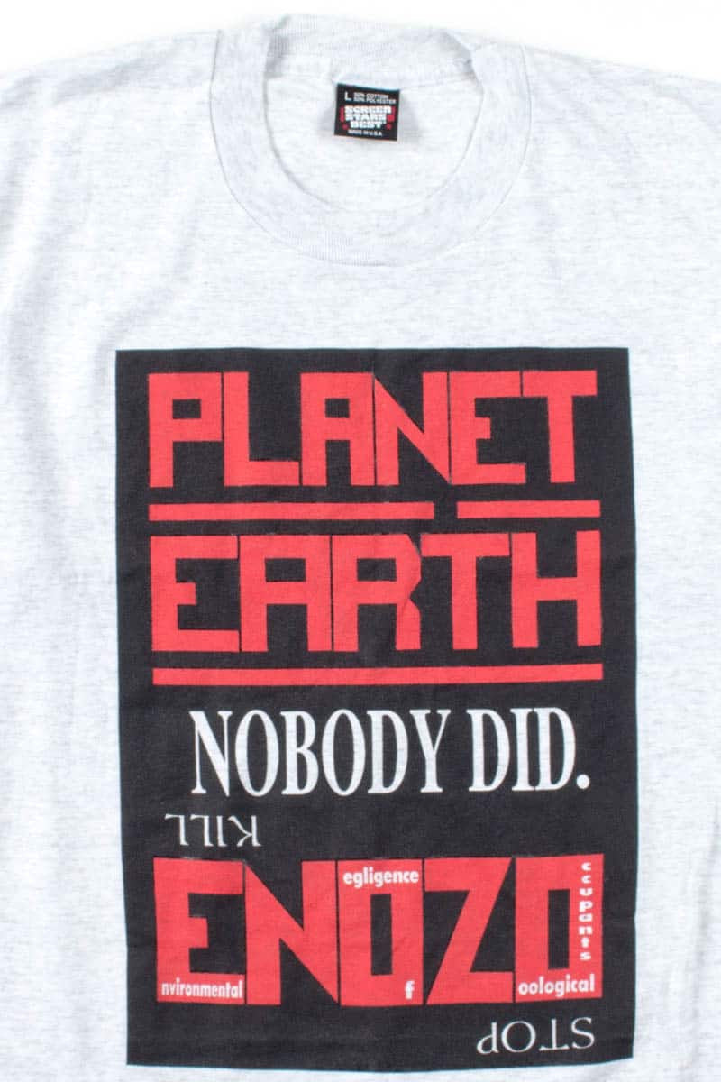 Planet Earth ENOZO Vintage T-Shirt