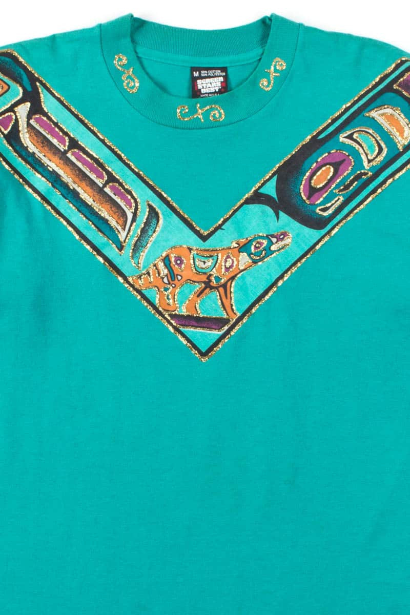 Central American Motif Vintage T-Shirt