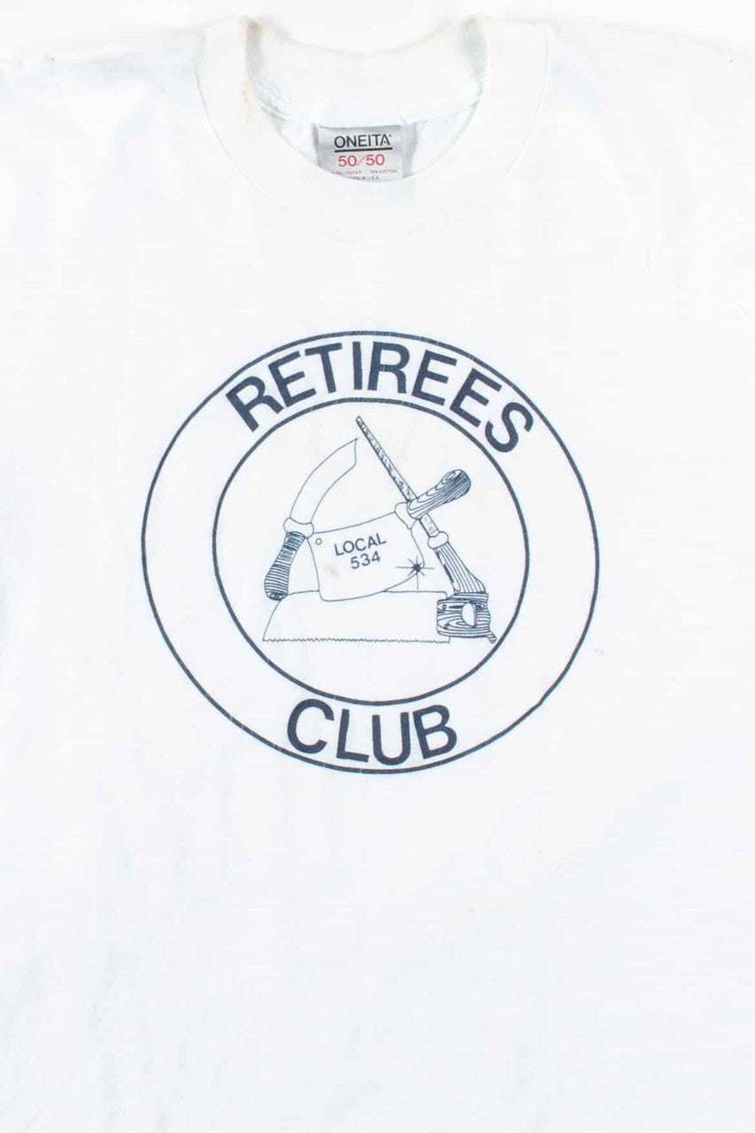 Local 534 Retirees Club T-Shirt