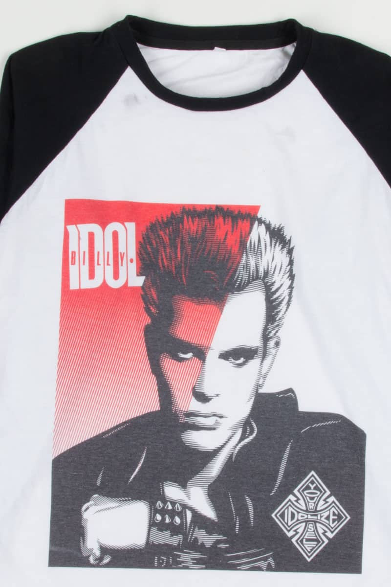 Billy Idol Baseball T-Shirt