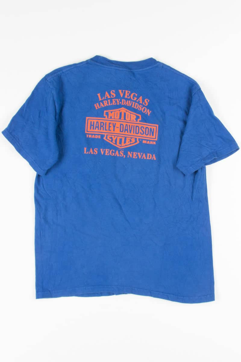 Blue Las Vegas Harley-Davidson T-Shirt