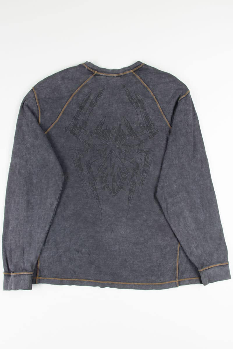Tribal Spider Harley-Davidson Long Sleeve T-Shirt