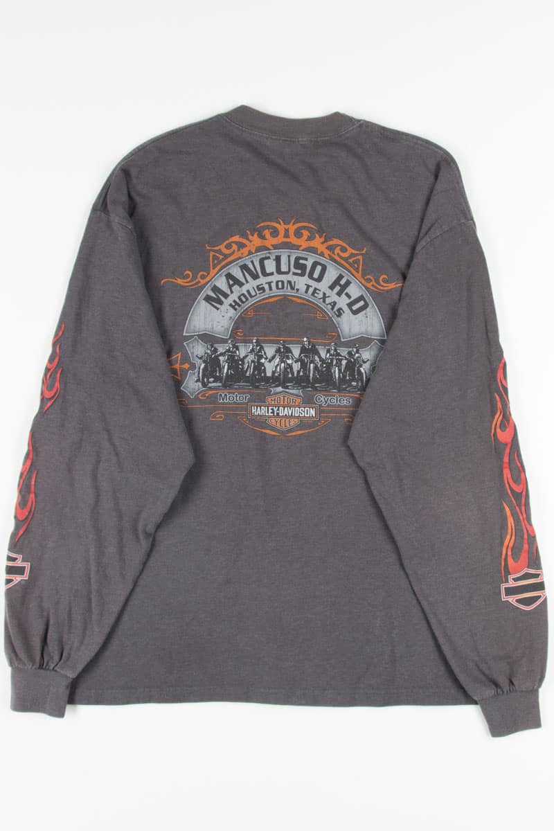 Mancuso Houston Harley-Davidson Long Sleeve T-Shirt