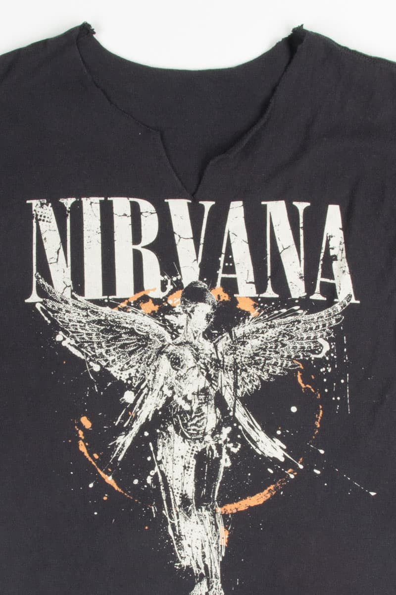 Nirvana In Utero Cut Up T-Shirt