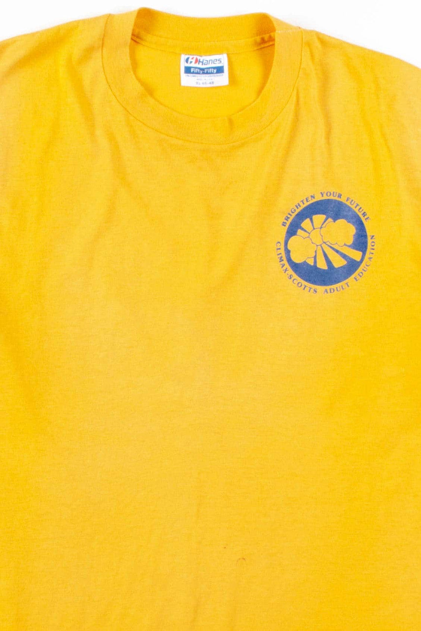 Climax-Scotts Adult Education Vintage T-Shirt