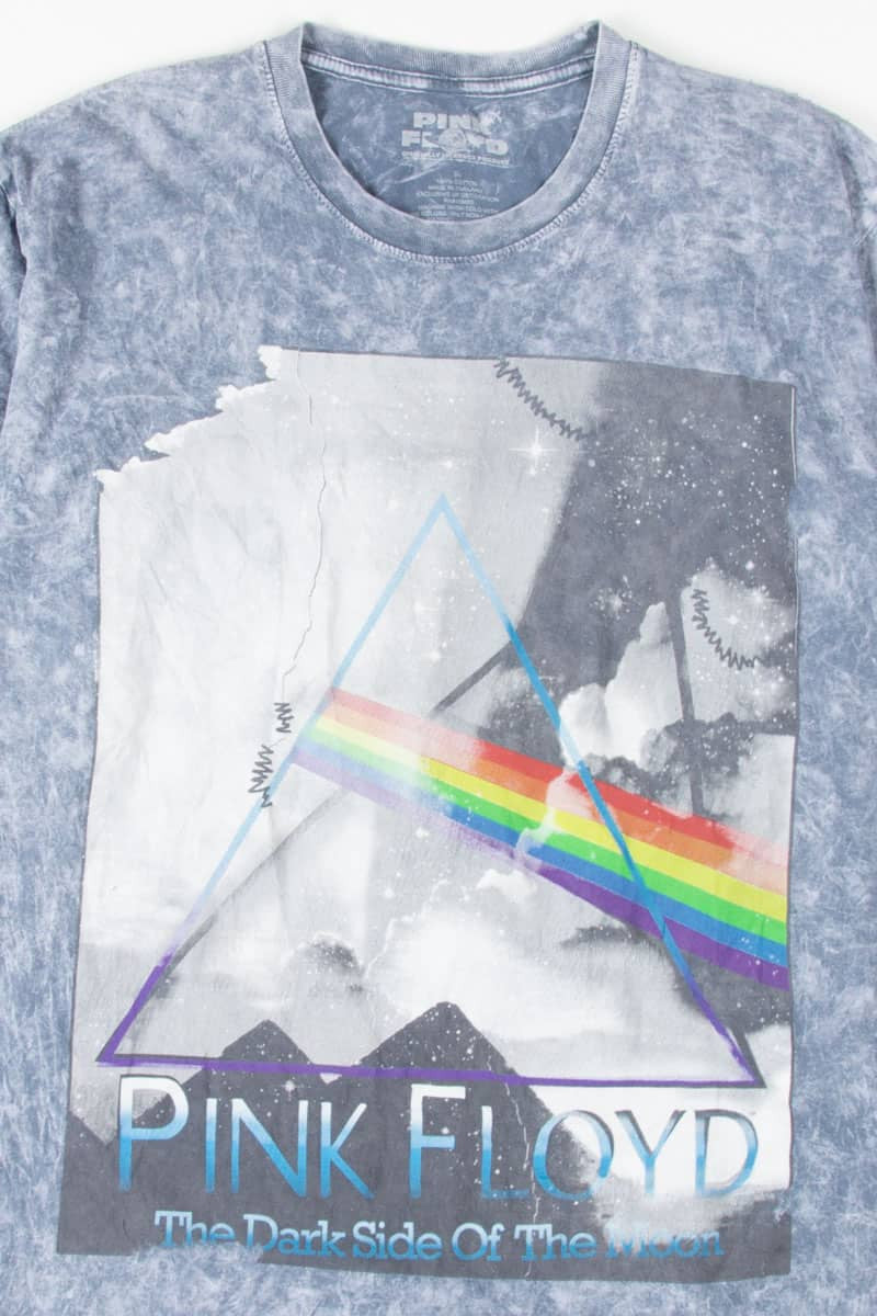 Stone Washed Pink Floyd Dark Side T-Shirt