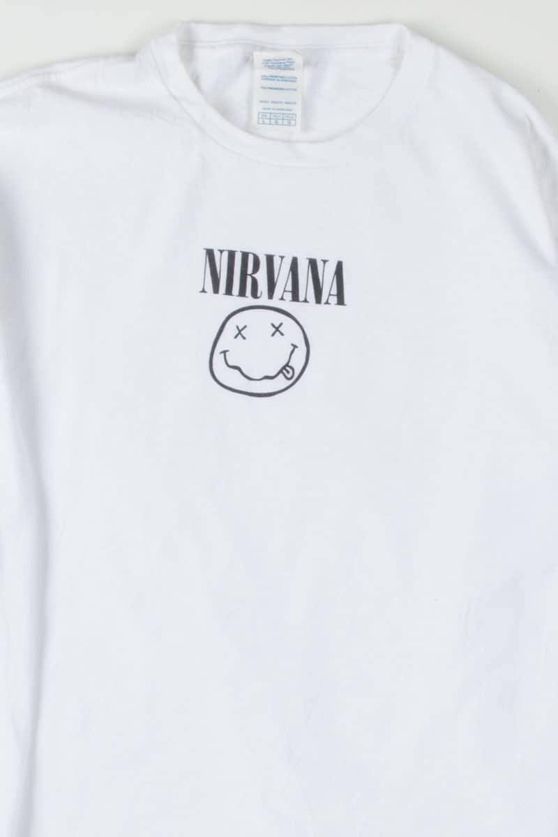 Nirvana Long Sleeve Band T-Shirt
