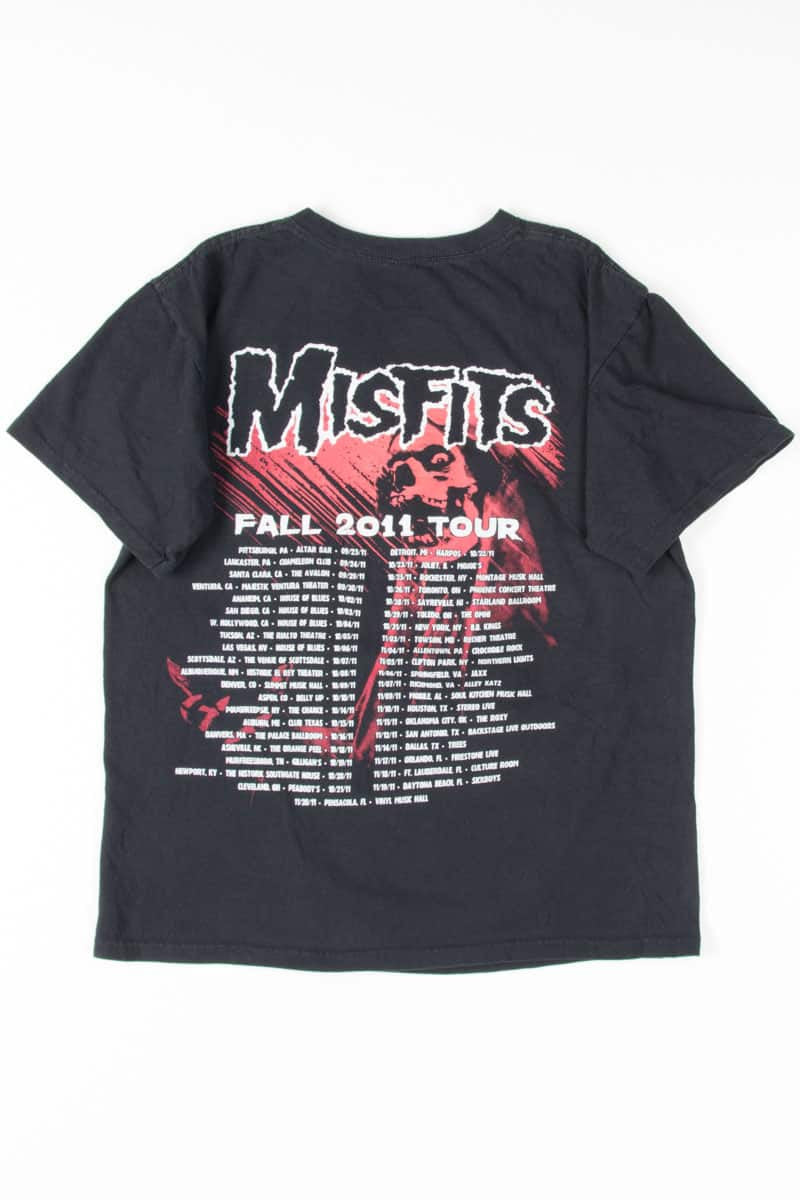 Misfits 2011 Tour T-Shirt