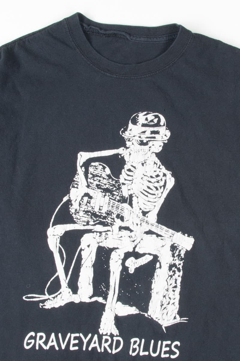 Graveyard Blues Skeleton T-Shirt