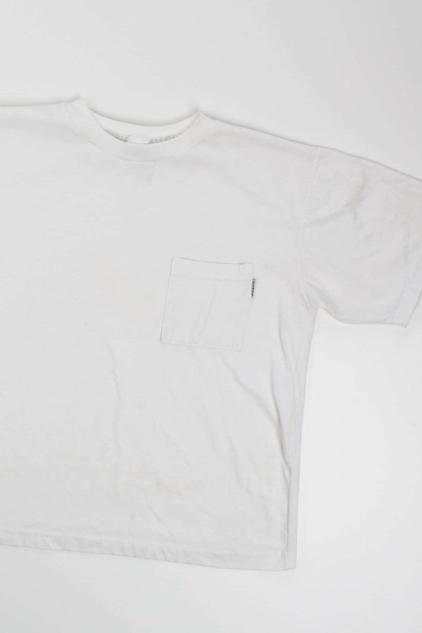 White Classic Pocket Tee