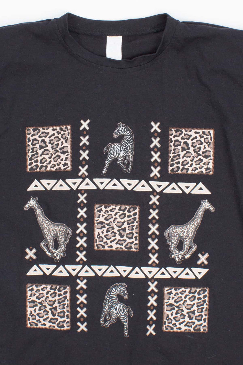 Jungle Grid Vintage T-Shirt