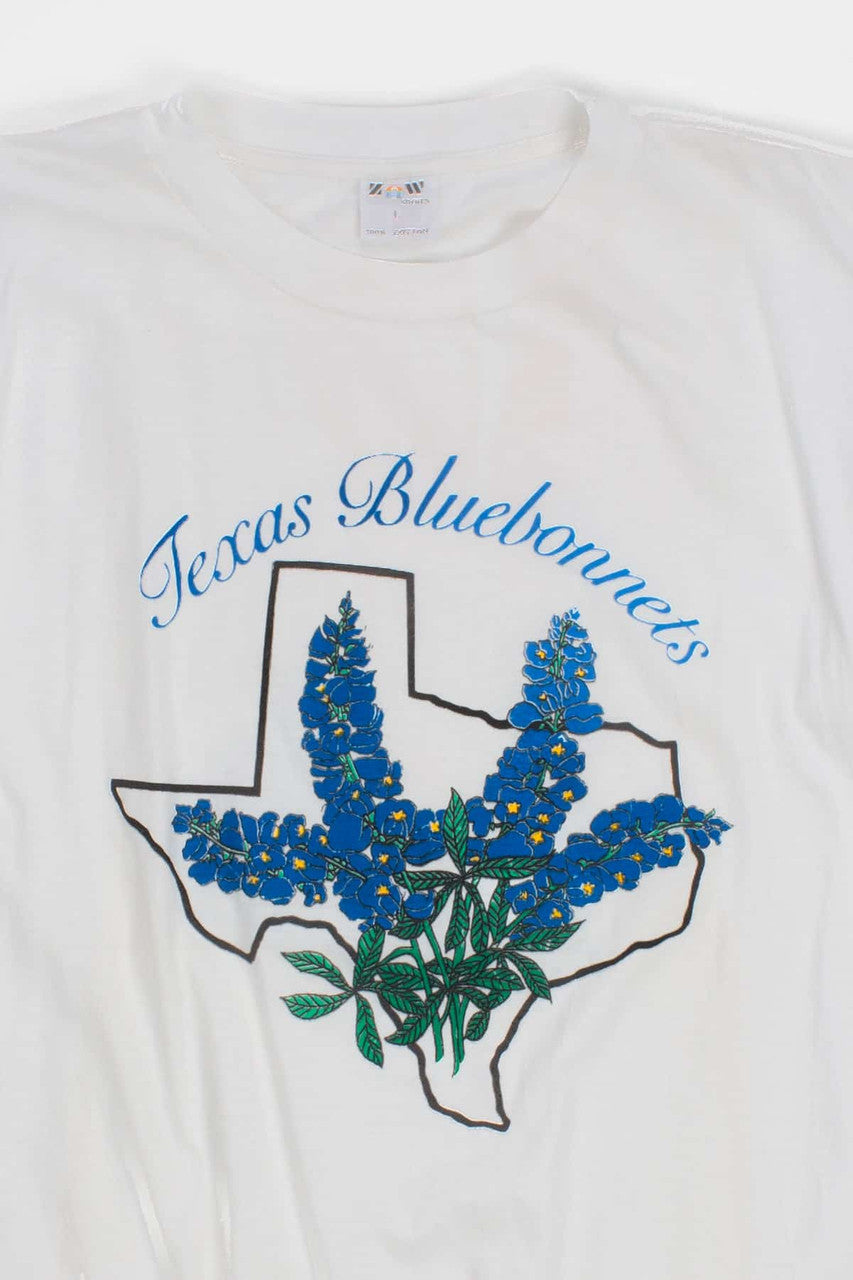 Texas Bluebonnets Vintage T-shirt (Single Stitch)