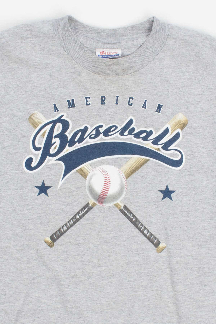 American Baseball Vintage T-Shirt (Single Stitch)