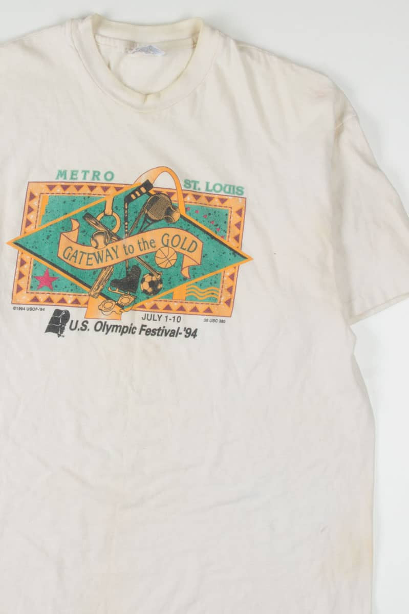 U.S. Olympic Festival 1994 Vintage T-Shirt (Single Stitch) 1