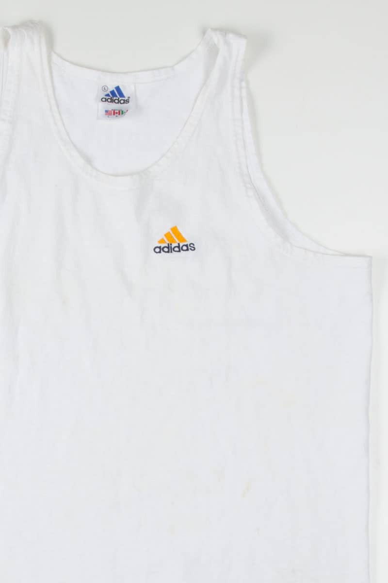 White Adidas Tank