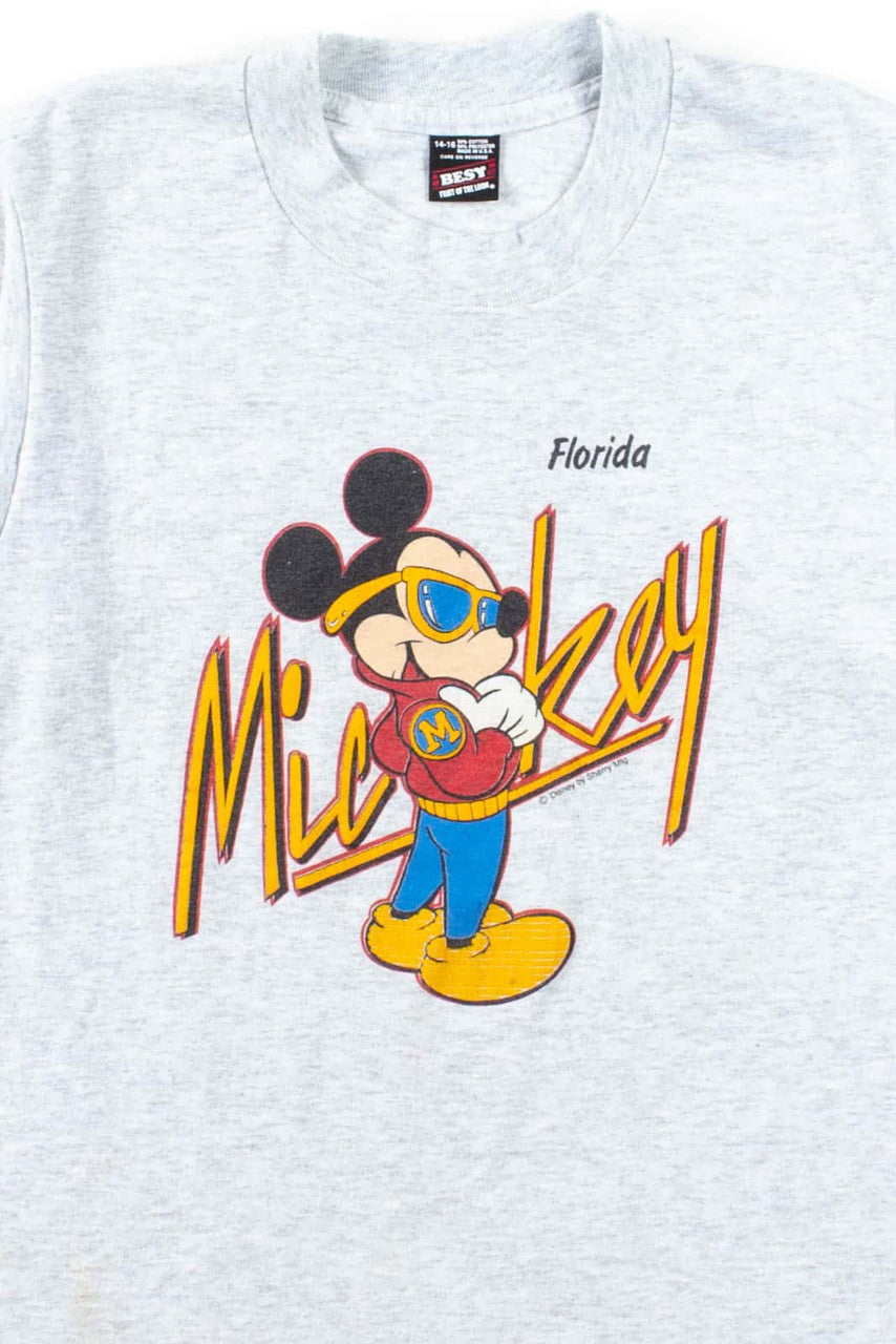 Vintage Cool Mickey Mouse T-Shirt (Single Stitch)