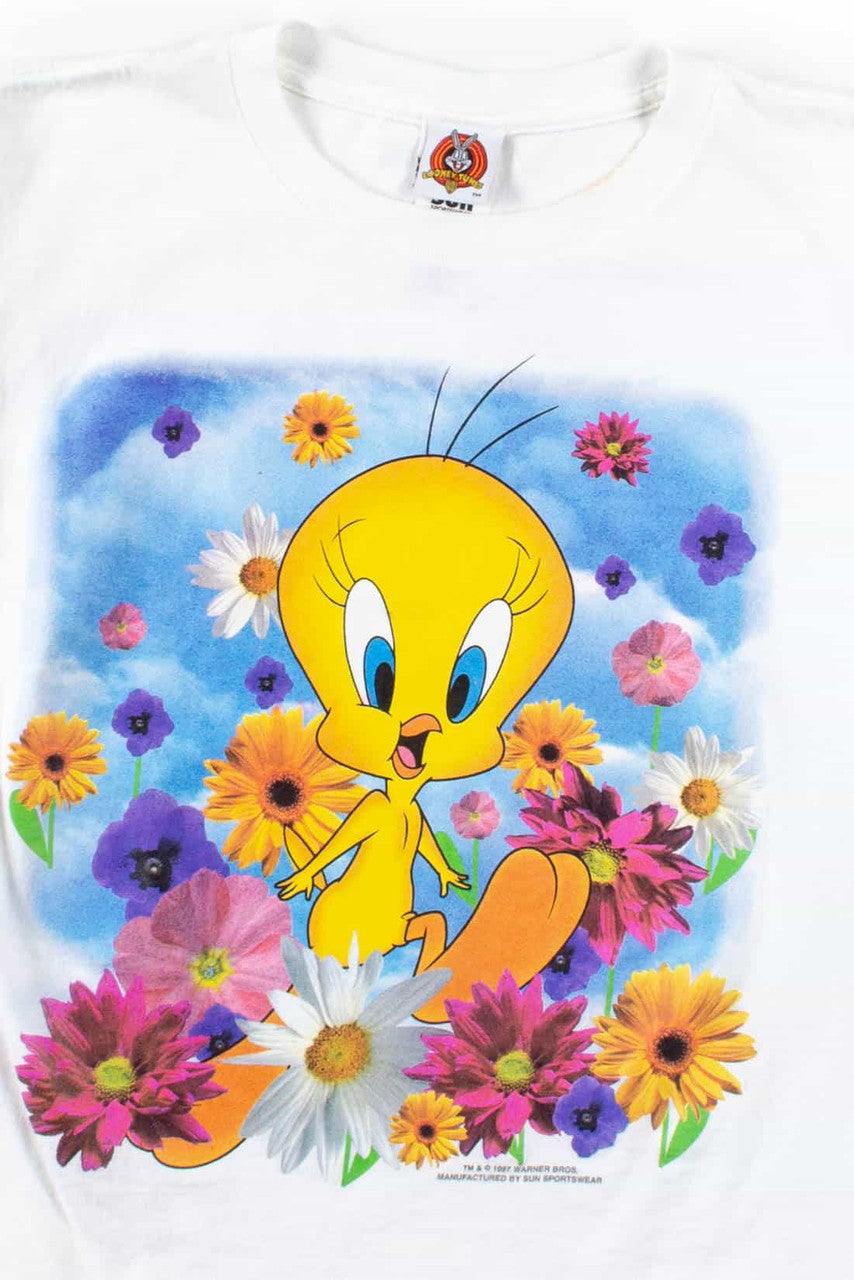 Tweety Bird Flowers T-Shirt (1997)