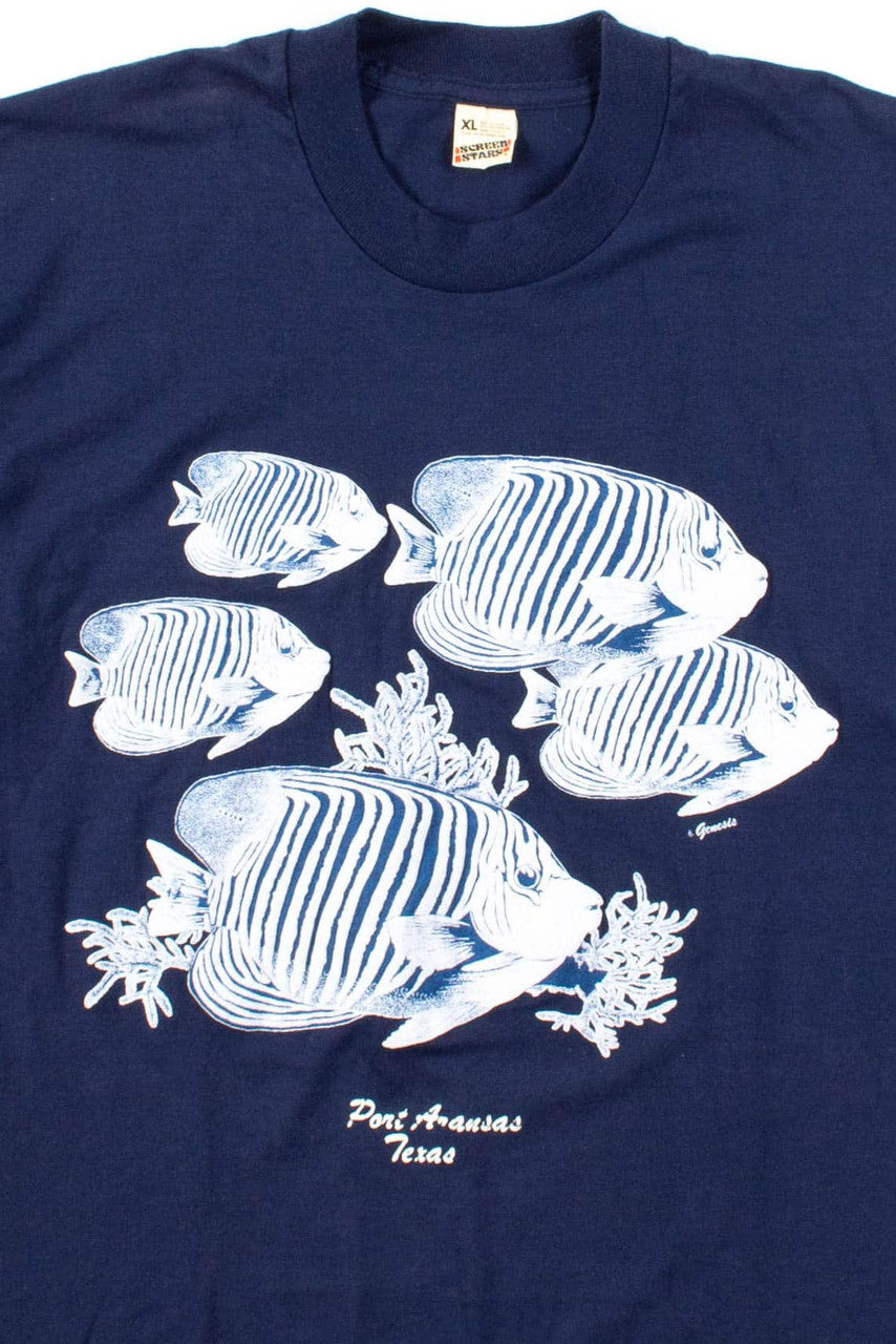 Port Aransas, Texas T-Shirt (Single Stitch)