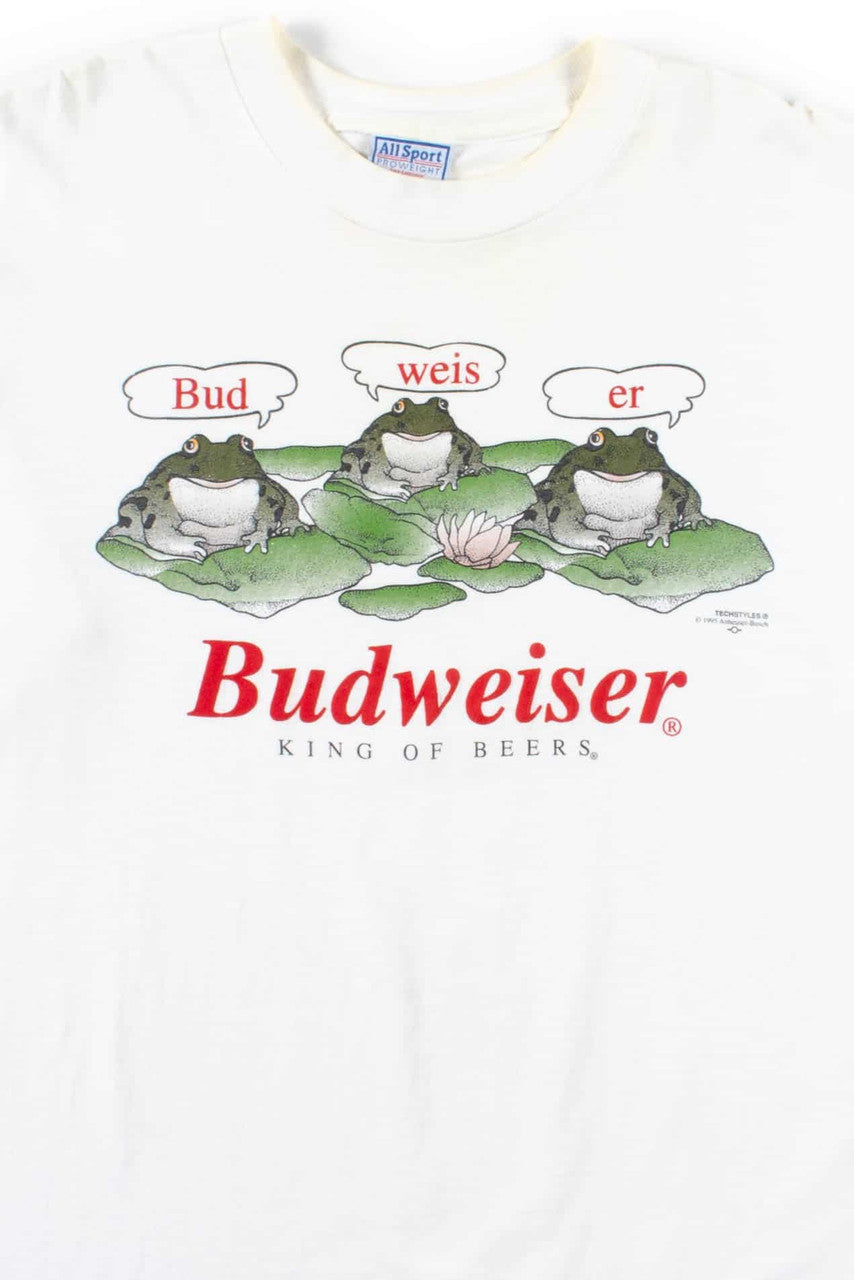 95' Budweiser Frogs T-Shirt (Single Stitch)